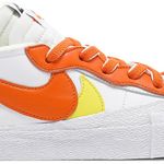 Tênis Nike Sacai x Blazer Low Magma Orange