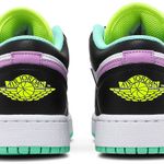 Tênis Air Jordan 1 Low GS White Violet Shock