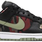 Tênis Nike Dunk Low SE Black Multi-Camo