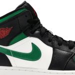 Tênis Air Jordan 1 Mid GS Black Pine Green