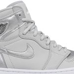 Tênis Air Jordan 1 Retro High OG CO.JP Metallic Silver 2020
