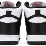 Tênis Nike Dunk High Black White 