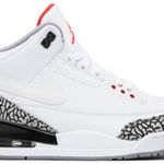 Tênis Air Jordan 3 Retro JTH White NRG White Cement