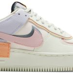 Tênis Nike Air Force 1 Shadow Orange Chalk Pink Glaze