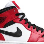 Tênis Air Jordan 1 Mid Chicago Black Toe