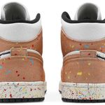 Tênis  Air Jordan 1 Mid SE Brushstroke Paint Splatter