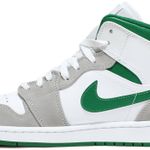 Tênis  Air Jordan 1 Mid SE Grey Pine Green