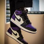 Tênis Air Jordan 1 Retro High OG Court Purple