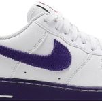 Tênis Nike Air Force 1 '07 EMB LV8 White Court Purple