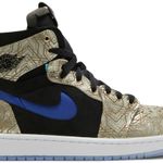 Tênis Air Jordan 1 Zoom Comfort Gold Laser