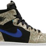Tênis Air Jordan 1 Zoom Comfort Gold Laser
