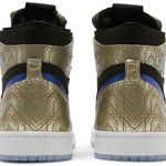 Tênis Air Jordan 1 Zoom Comfort Gold Laser
