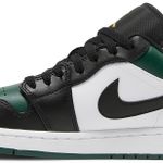 Tênis Air Jordan 1 Low Green Toe