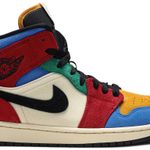 Tênis Blue The Great x Air Jordan 1 Mid Fearless