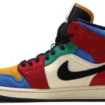Tênis Blue The Great x Air Jordan 1 Mid Fearless