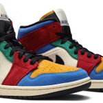 Tênis Blue The Great x Air Jordan 1 Mid Fearless