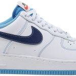 Tênis Nike Air Force 1 '07 First Use - White University Blue