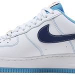 Tênis Nike Air Force 1 '07 First Use - White University Blue