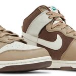 Tênis Nike Dunk High Light Chocolate