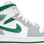 Tênis  Air Jordan 1 Mid SE Grey Pine Green