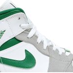 Tênis  Air Jordan 1 Mid SE Grey Pine Green
