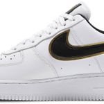 Tênis Nike Air Force 1 '07 LV8 Metallic Swoosh Pack - White Metallic Gold