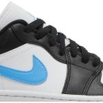 Tênis Air Jordan 1 Low Black University Blue