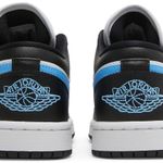 Tênis Air Jordan 1 Low Black University Blue