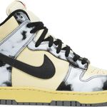 Tênis Nike Dunk High 1985 Black Acid Wash