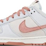 Tênis Nike Dunk Low Retro Premium Fossil Rose