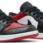 Tênis Air Jordan 1 Low Bred Toe