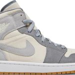 Tênis Air Jordan 1 Mid SE Coconut Milk Particle Grey