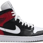 Tênis Air Jordan 1 Mid Noble Red