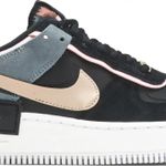 Tênis Nike Air Force 1 Shadow Black Light Arctic Pink