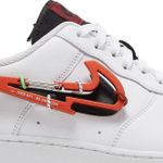 Tênis Nike Air Force 1 '07 Premium Carabiner - White Habanero Red