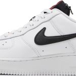 Tênis Nike Air Force 1 '07 Premium Carabiner - White Habanero Red