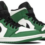 Tênis Air Jordan 1 Mid Pine Green