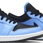 Tênis Air Jordan 1 Low University Blue Black