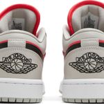 Tênis Air Jordan 1 Low Light Iron Ore Siren Red