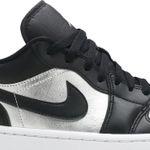 Tênis Air Jordan 1 Low SE Silver Toe
