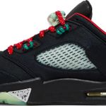 Tênis CLOT x Air Jordan 5 Retro Low Jade