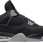 Tênis Air Jordan 4 Retro Black Canvas