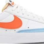 Tênis Nike Blazer Low 77 White Orange