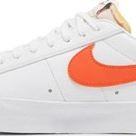 Tênis Nike Blazer Low 77 White Orange