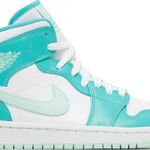 Tênis  Air Jordan 1 Mid Marine Green