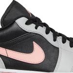 Tênis Air Jordan 1 Low Grey Fog Bleached Coral