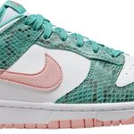 Tênis Nike Dunk Low Washed Teal Snakeskin