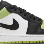 Tênis Air Jordan 1 Low Vivid Green Snakeskin