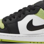 Tênis Air Jordan 1 Low Vivid Green Snakeskin