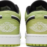 Tênis Air Jordan 1 Low Vivid Green Snakeskin